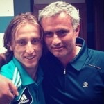 Luka Modrić i Jose Mourinho