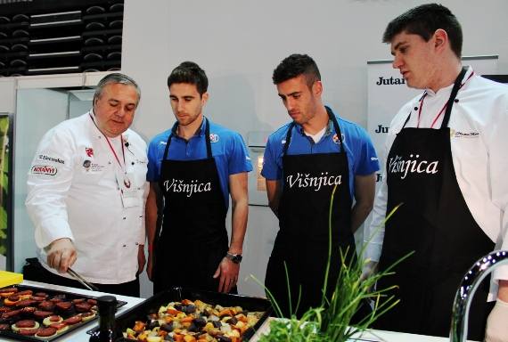 Ivo Pinto i Ruben Lima sudjelovali na kulinarskoj radionici