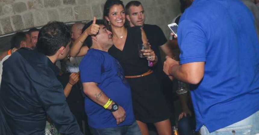 Slavni Diego Maradona u Dubrovniku!