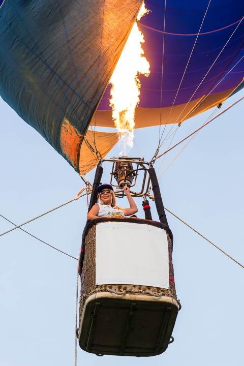 Tina Katanić poletjela balonom iznad Bundeka!