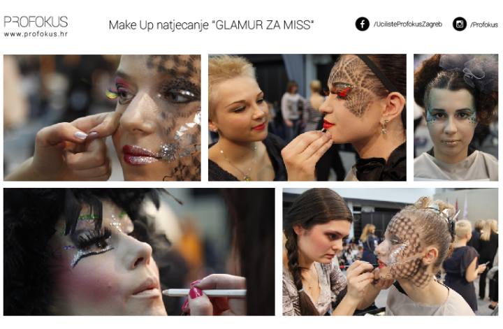 Učilište Profokus: Make up za Miss!
