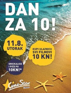 CineStar dan za 10