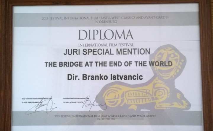 Most na kraju svijeta osvojio posebnu nagradu žirija!