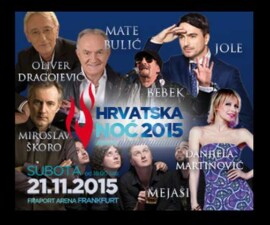 Hrvatska Noć: Najveći domaći koncert u dijaspori