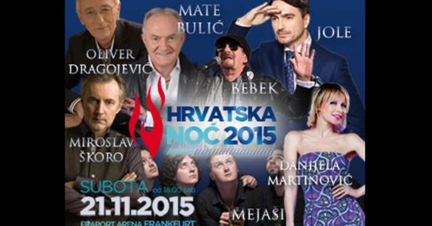 Hrvatska Noć: Najveći domaći koncert u dijaspori