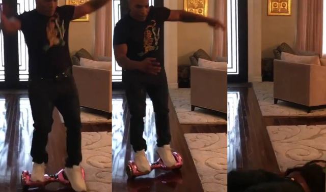 Video: Mike Tyson na letećem skateboardu sletio