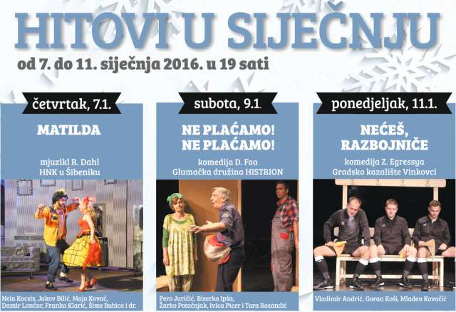 Nagrađujemo čitatelje: HNK Osijek i Scena!