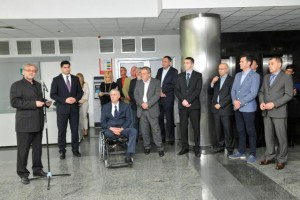 Na polaganju vijenaca