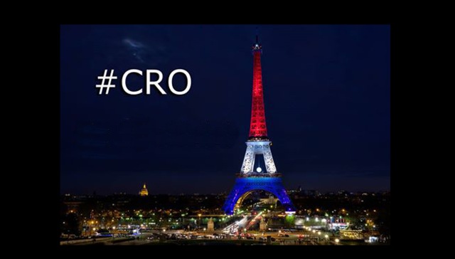#CRO Eiffelov toranj – Boje hrvatske zastave – CRO Hashtag!