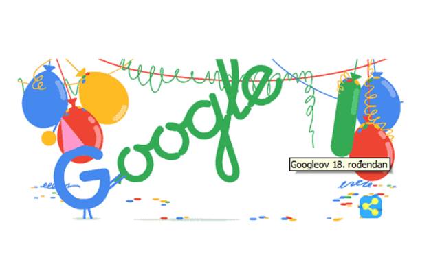 Kad je Googleov rođendan: Google postao punoljetan