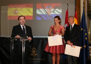 Sandra Bagarić, Darko Domitrović, Eduardo Aznar