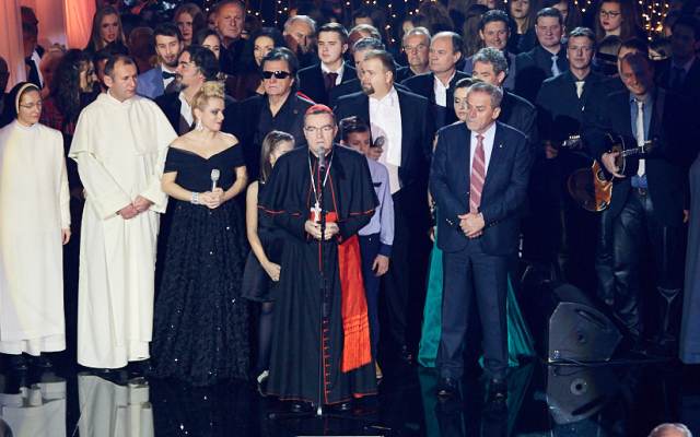 Kardinal Josip Bozanić i Milan Bandić na koncertu Božić u Ciboni