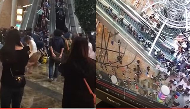 Video: Pokretne stepenice podivljale, ljudi su vrištali i padali…