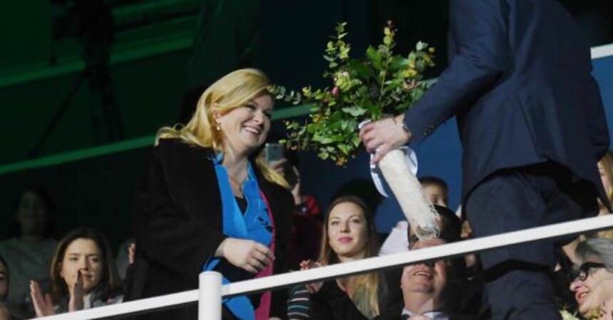 Kolinda Grabar-Kitarović uživala u reviji pobjednika 50. Zlatne piruete