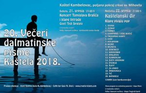 Večeri dalmatinske pisme