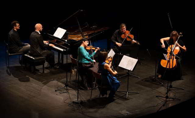 Kvartet Rucner i Marijan Đuzel oduševili u Lisinskom