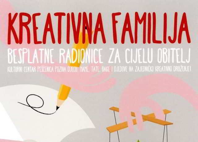 Besplatan program – Kreativna familija u Zagrebu