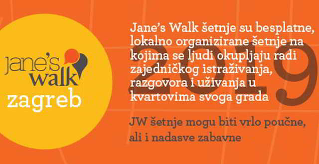 Besplatno: Jane’s Walk šetnje u Zagrebu