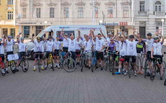 Sudionici biciklijade Ride4Women stigli iz Atene u Zagreb