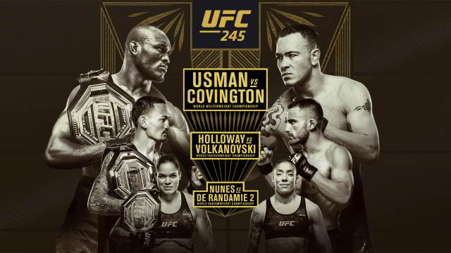 UFC 245 uživo: Najjači borbeni spektakl ovog vikenda