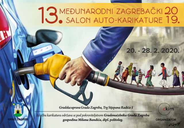 13. Međunarodni zagrebački salon auto-karikature
