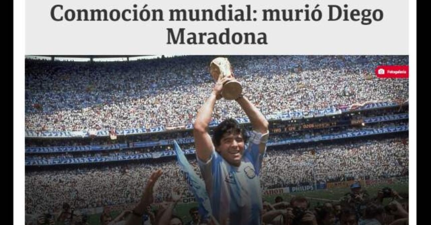 Umro je Diego Maradona