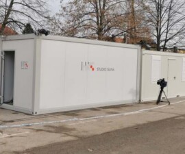 HRT otvorio privremeni TV studio u Glini