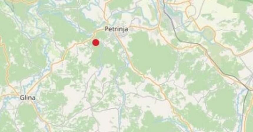 Jak potres 5.0 prema Richteru kod Petrinje u 18.01 sati