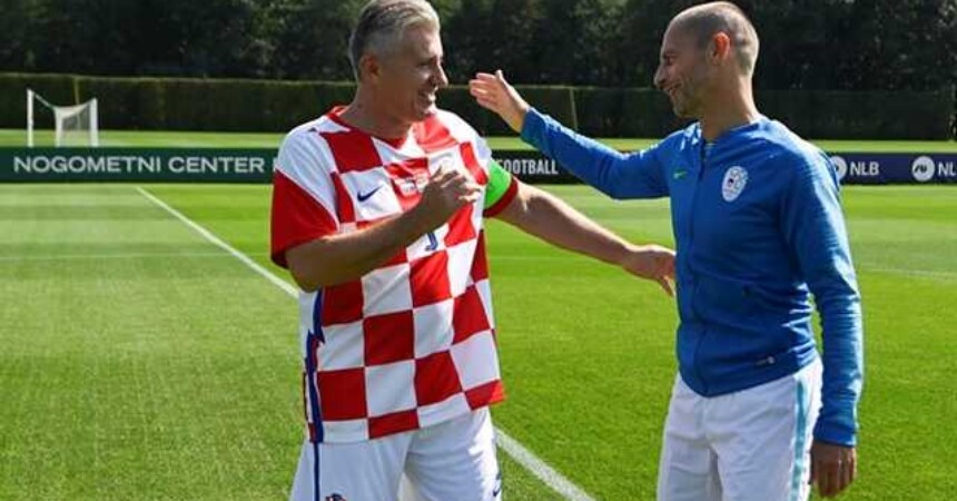 Humanitarna utakmica u Petrinji: Legende Hrvatske i Slovenije