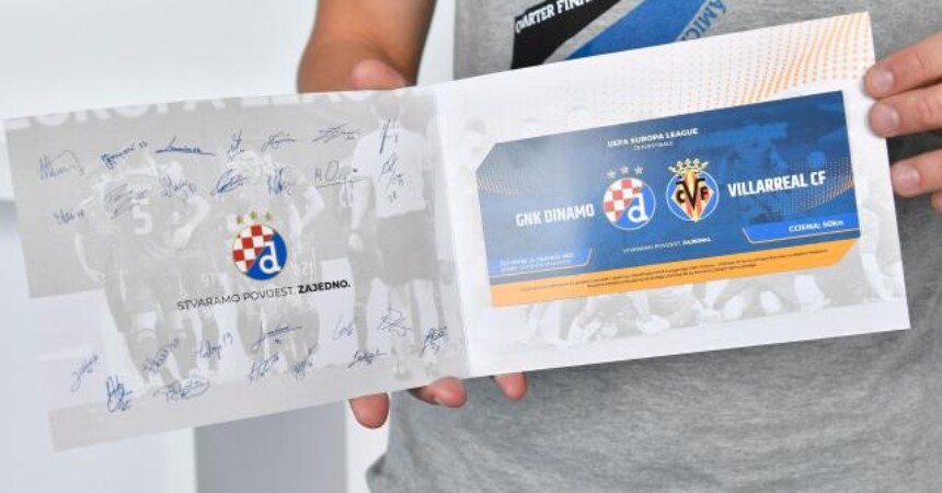GNK Dinamo predstavio ekskluzivnu ulaznicu