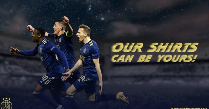 Aukcija dresova igrača Dinama iz utakmice Dinamo – Villarreal