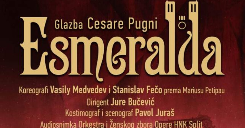 Premijerno: Esmeralda Cesarea Pugnija u HNK