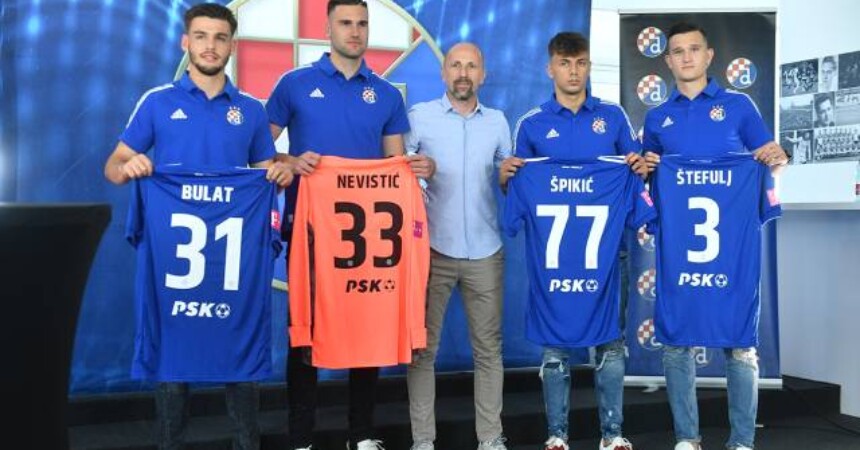 GNK Dinamo predstavio nova pojačanja za novu sezonu