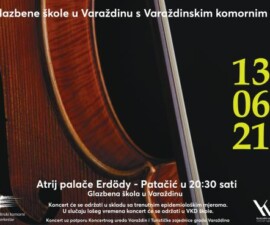 Koncert učenika Glazbene škole uz Varaždinski komorni orkestar