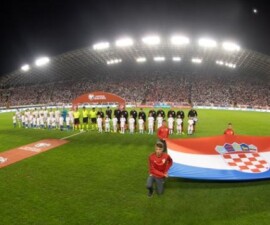 Hrvatska reprezentacija protiv Rusije na Poljudu