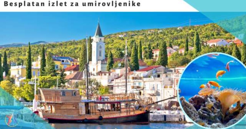 Besplatan jednodnevni izlet u Crikvenicu za umirovljenike