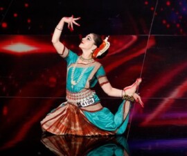Nastup svestrane plesačice indijskog plesa u showu Supertalent