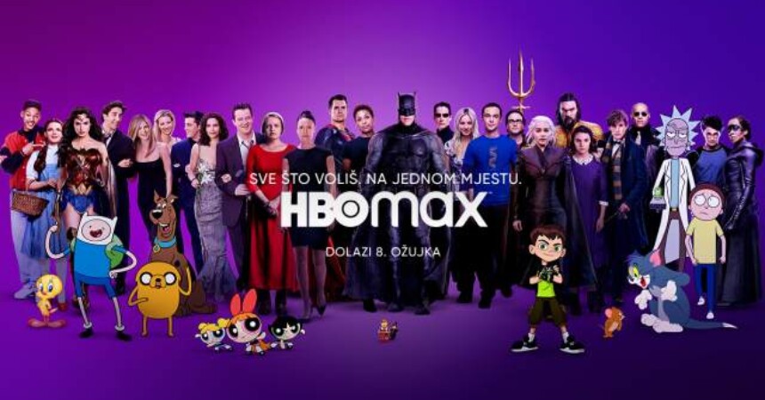 HBO Max dostupan u Hrvatskoj od 8. ožujka