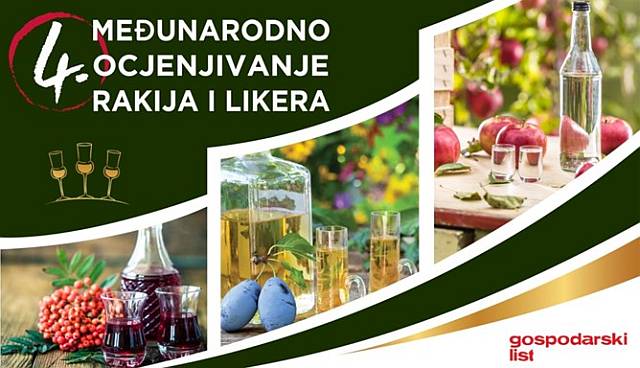 4. Međunarodno ocijenjivanje rakija, likera i ginova