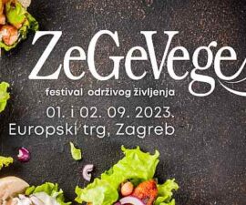 15. ZeGeVege festival na Europskom trgu