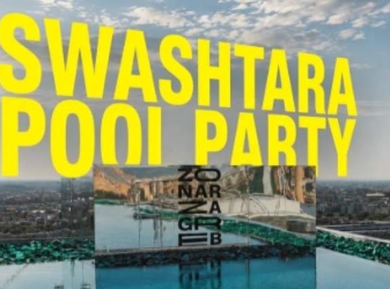 Swashtara – pool party na Zonar Rooftopu
